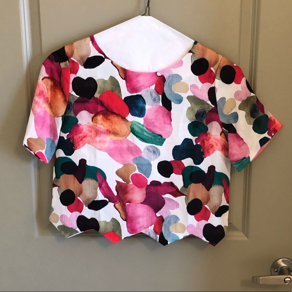 Cropped blouse